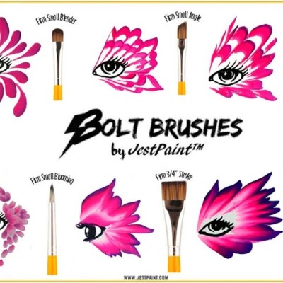 Jest Paint Bolt Brush Small Blooming FIRM